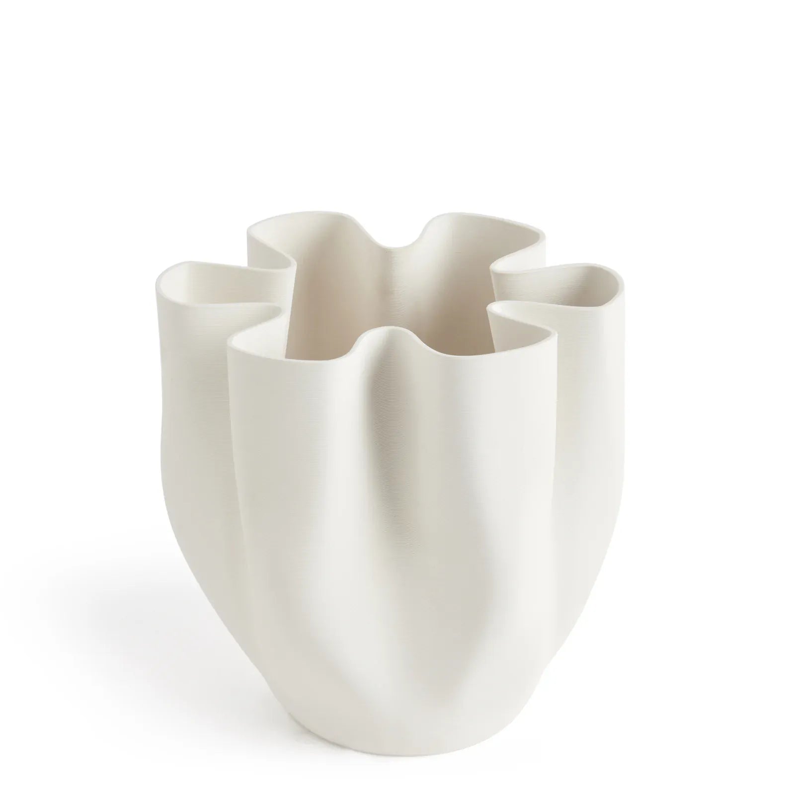 Sculpted Bloom Vase - 27cm