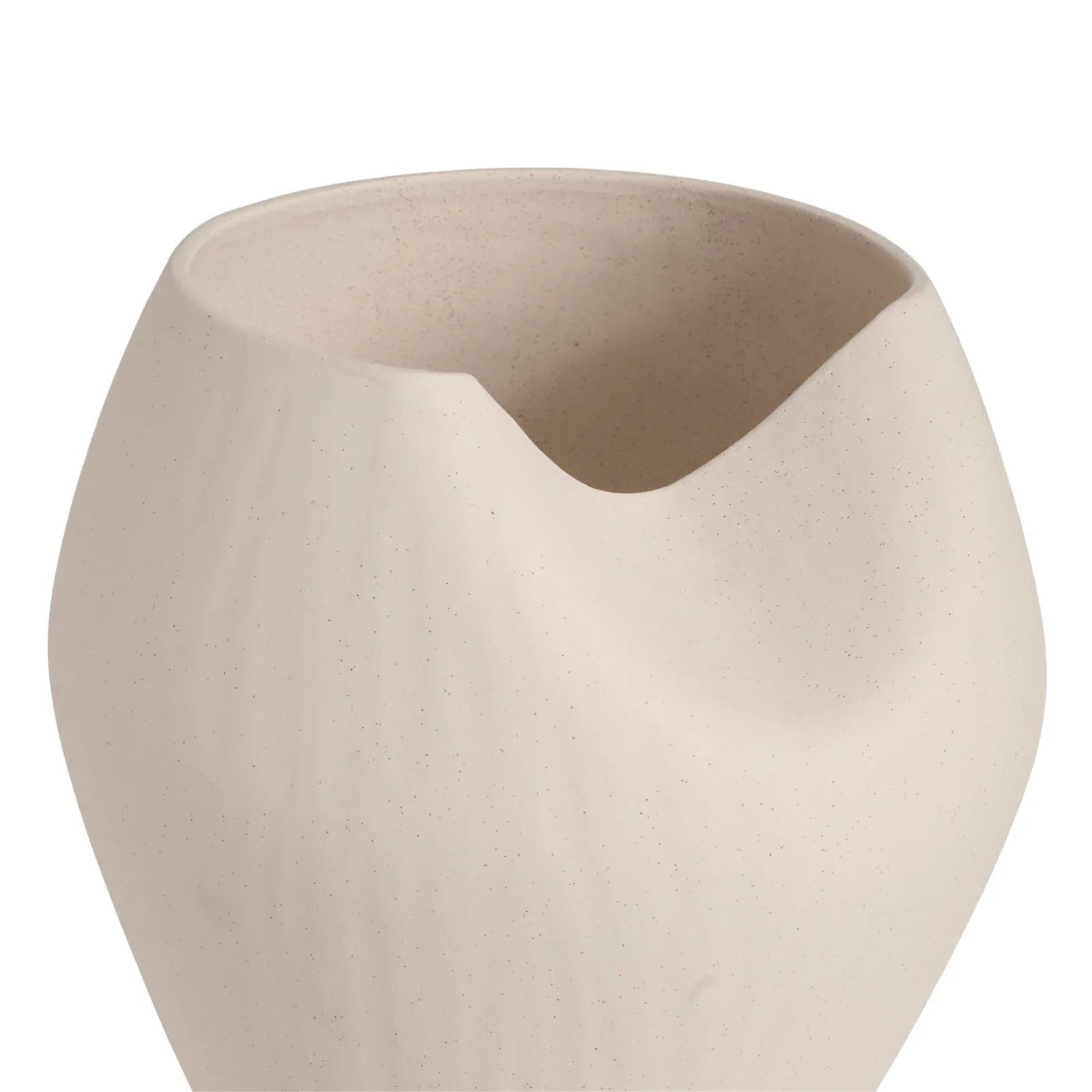 Beige ceramic flower vase Maison Bloomé Adelaide florist