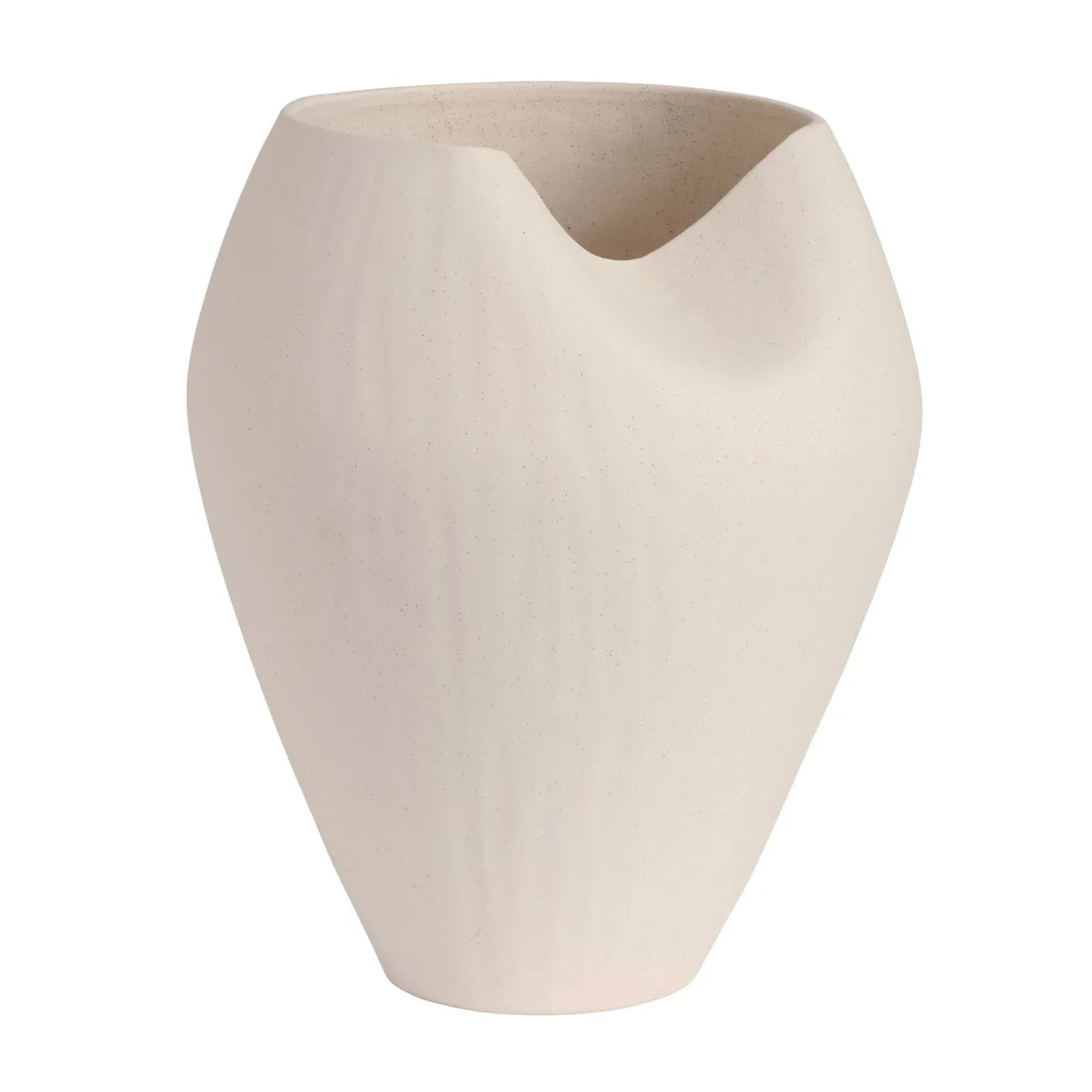 Beige ceramic flower vase Maison Bloomé Adelaide florist