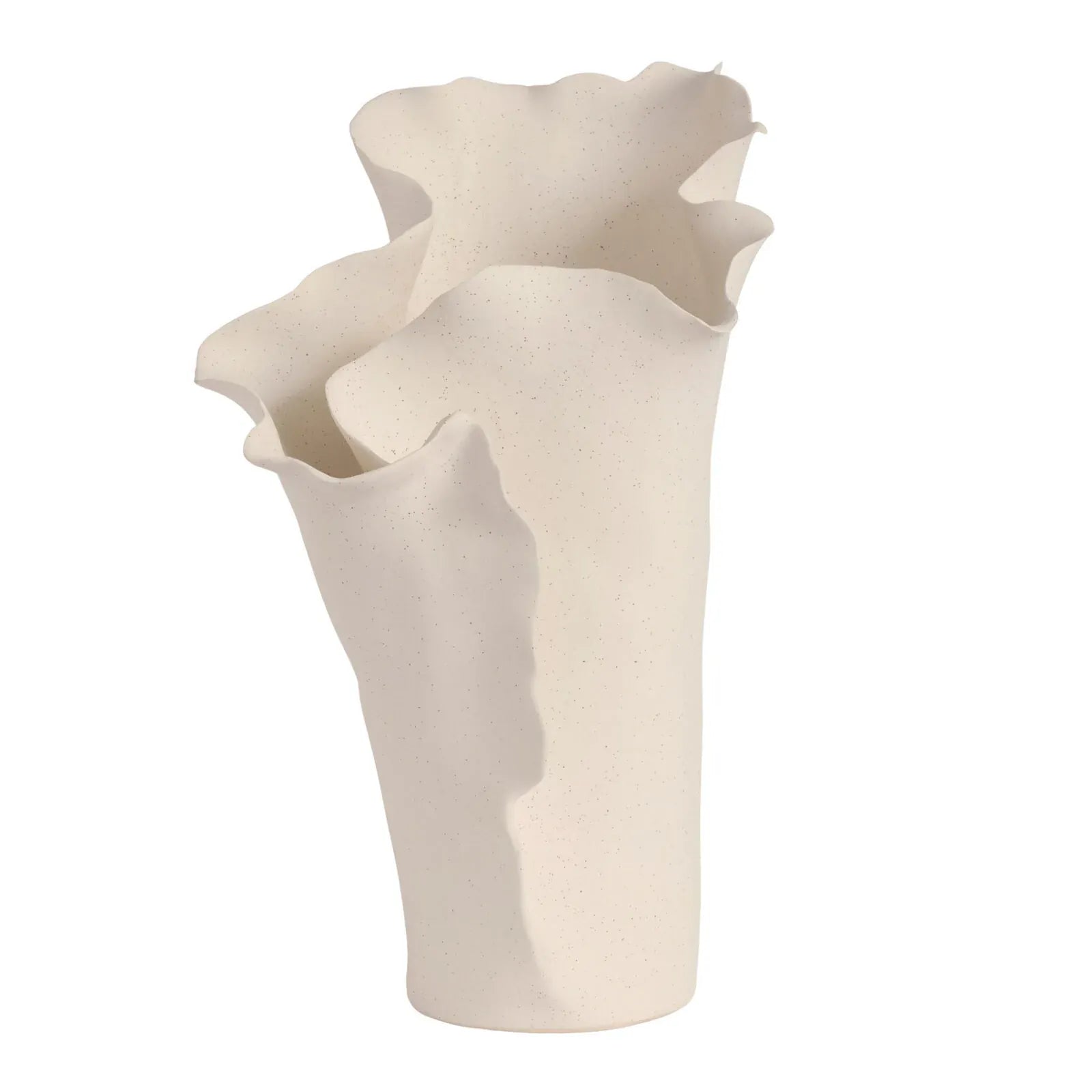 cream sculptural ceramic flower vase Maison Bloomé Adelaide florist